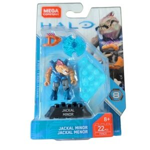 Mega Construx Halo Heroes Series 8 Jackal Minor with Needler & Energy Shield NIP